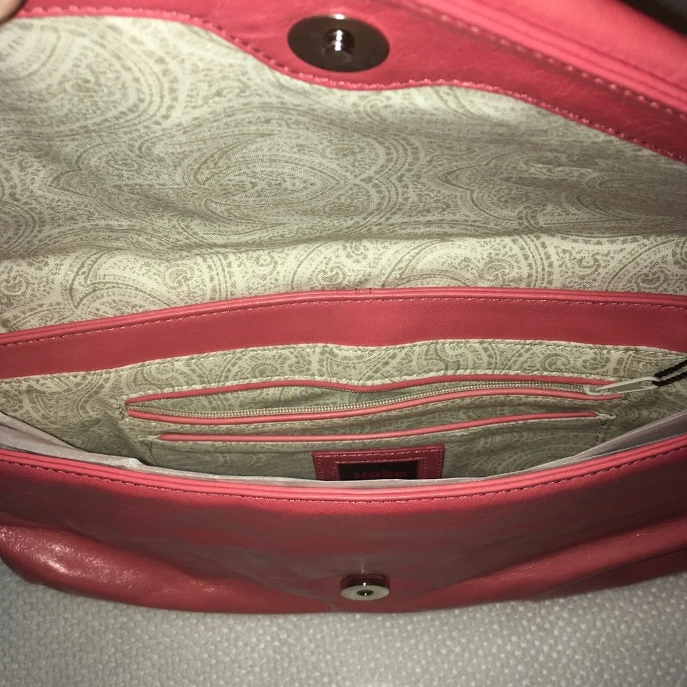 NWT Hobo International Clutch handbag Salmon purse